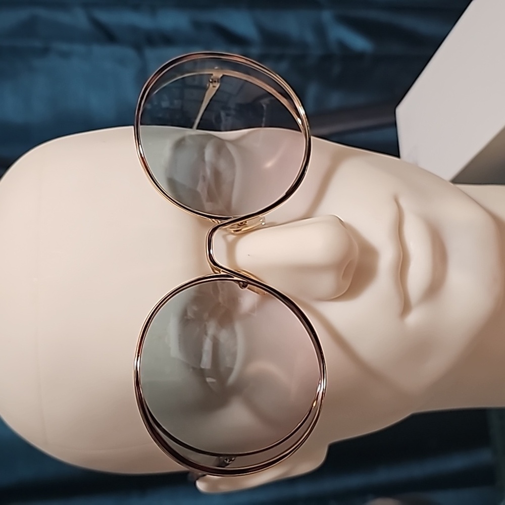 Chloe Novelty 61mm Round Sunglasses